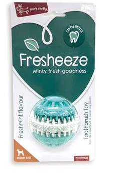 Yours Droolly Fresheeze Dental Ball Rotate Medium