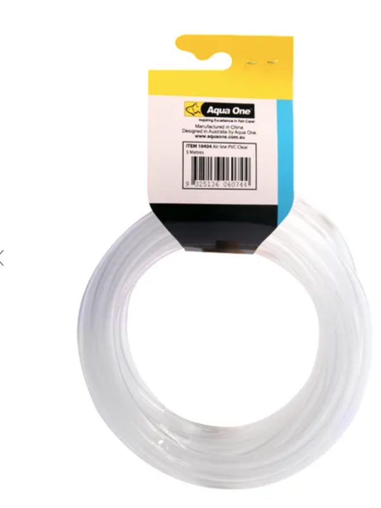 Aqua One Air Line Soft Tubing 5M
