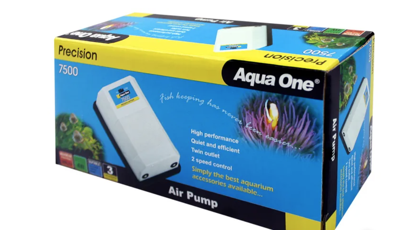 Aqua One Precision 9500 Airpump Twin 200 L/hr X 2