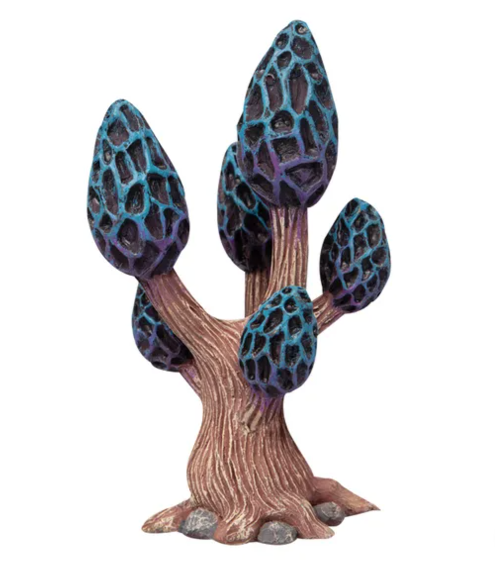 Aqua One Ornament Enchanted Blue Mushroom Tree 8x7x14cm