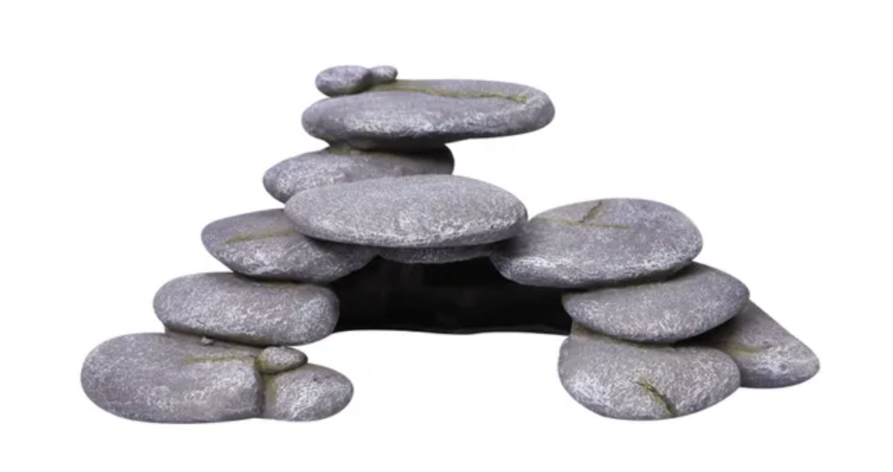AN Aqua One Ornament Rock Cobble 27x17x10.5cmh
