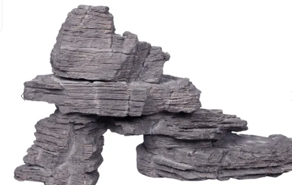 AN Aqua One Ornament Rock Formation Slate 45x14x27cmh