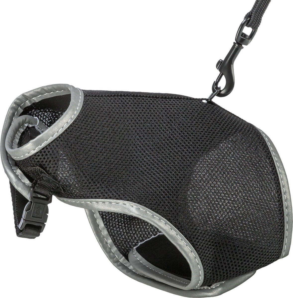 Trixie Soft Cat Harness & Lead Adjustable – Black