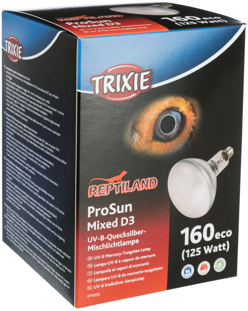 Trixie ProSun Mercury Tungsten UVB Lamp 125w