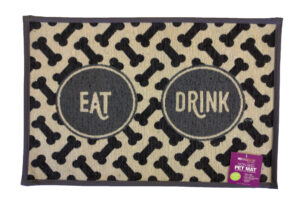 Petrageous Tapestry Placemat “EAT DRINK”