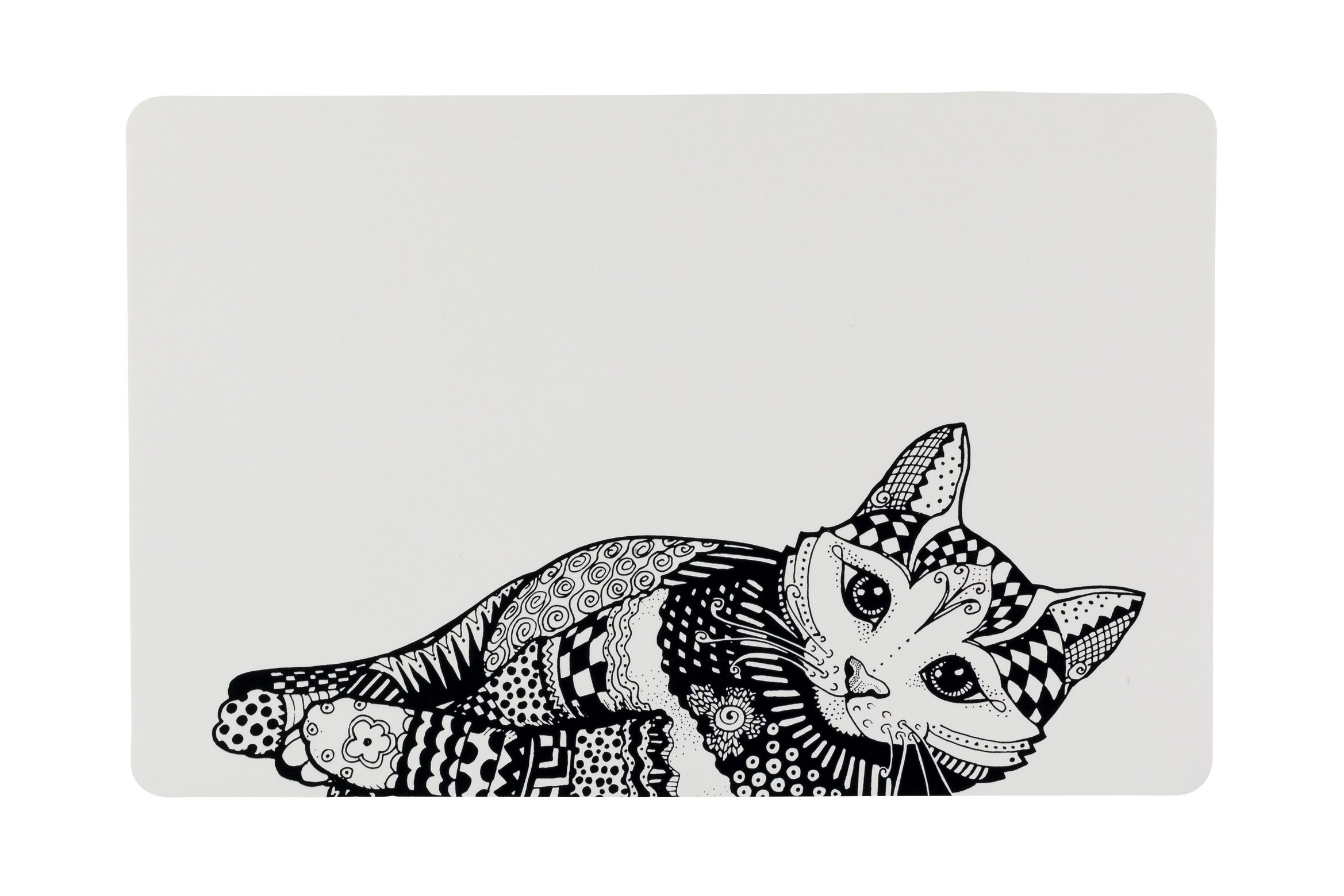 Trixie Placemat Zentangle
