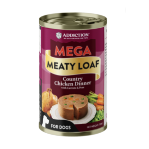 Addiction MEGA Country Chicken Dinner Loaf Wet Dog Food