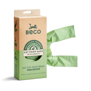 Beco Cat Poop Bags Unscented – 140pk