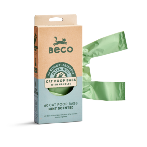 Beco Cat Poop Bags Scented – 60pk