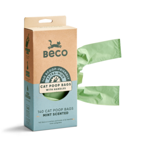 Beco Cat Poop Bags Scented – 140pk