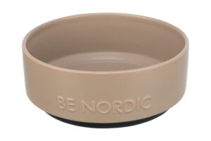 Trixie BE NORDIC Non-Slip Bowl 1.2L Taupe