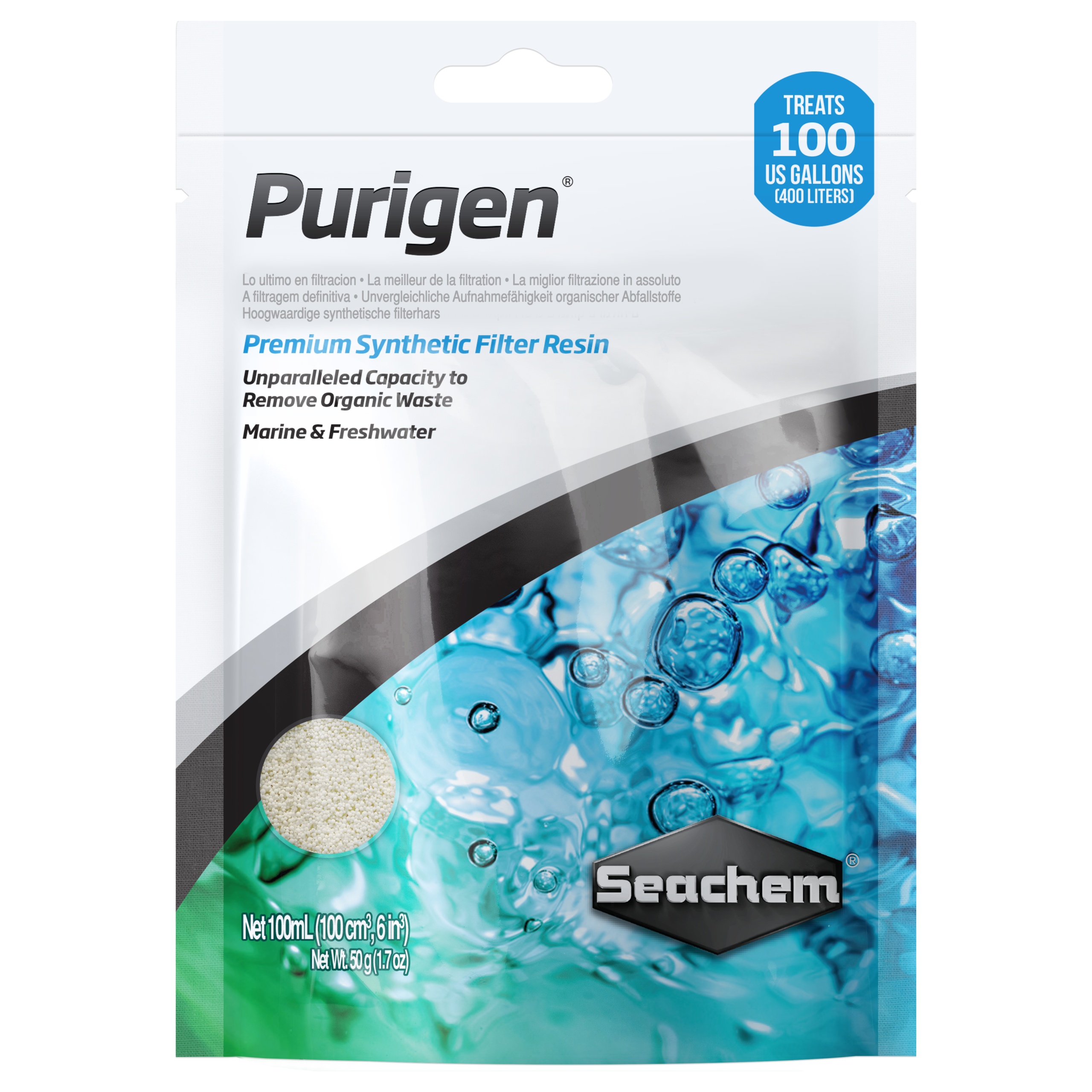Seachem Purigen 100mL (bagged)