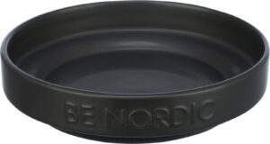 Trixie BE NORDIC Non-Slip Cat Bowl 300mL Black