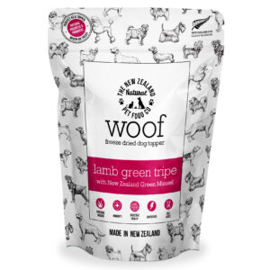 NZ Natural Woof Lamb Green Tripe Topper 180g