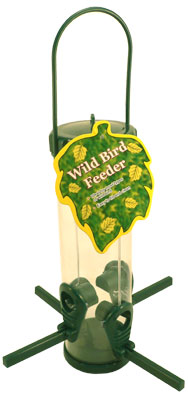 Brooklands Wild Bird Feeder 4 Perch 25cm