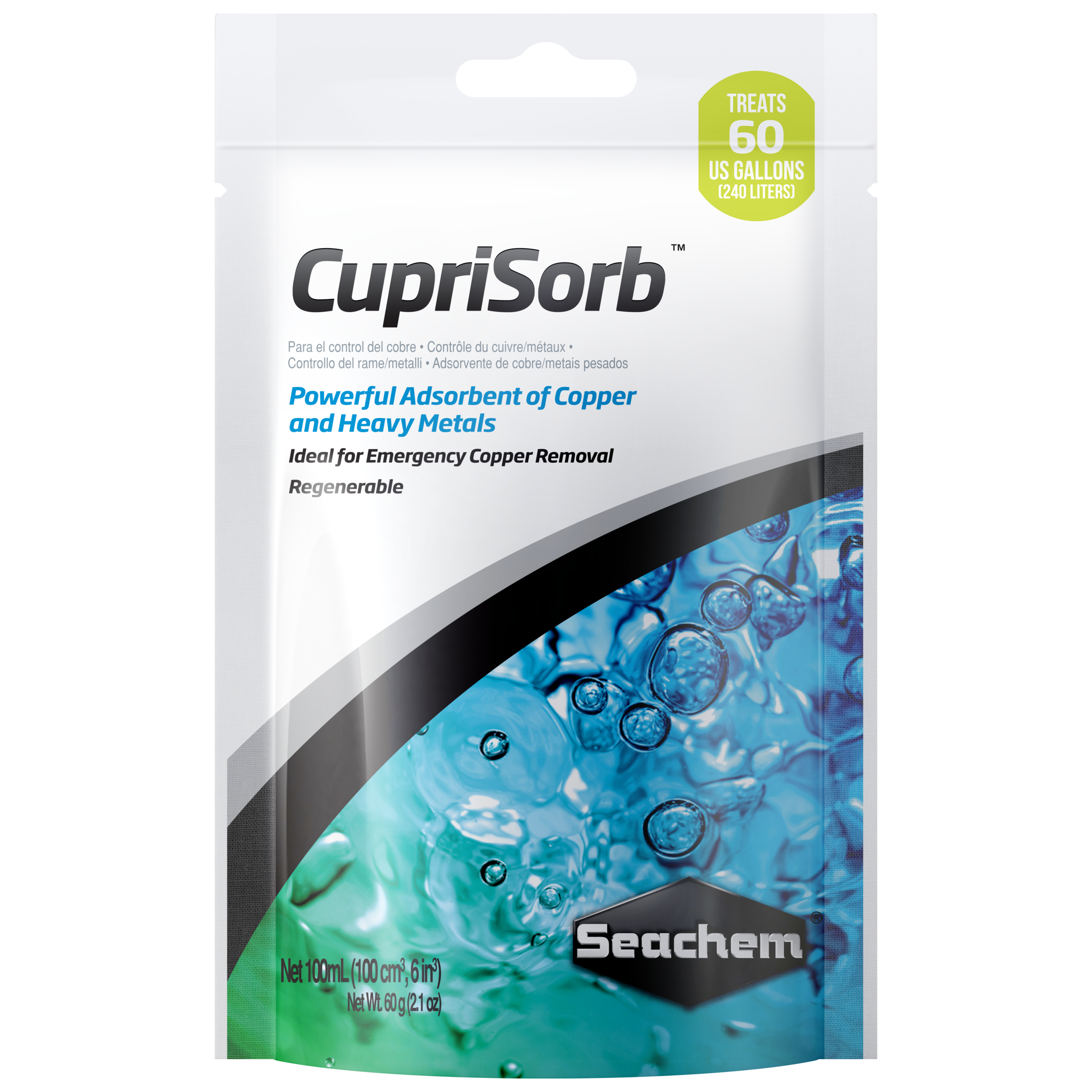 Seachem Cuprisorb 100mL (bagged)