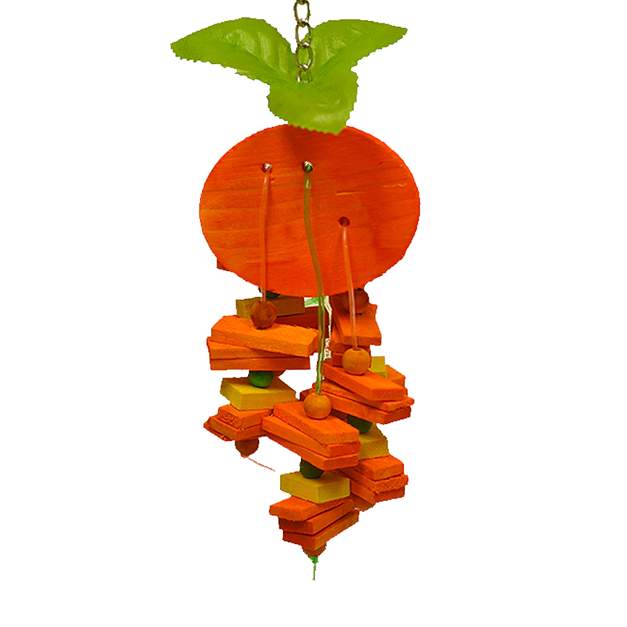 A&E Small Orange Bird Toy 16cm