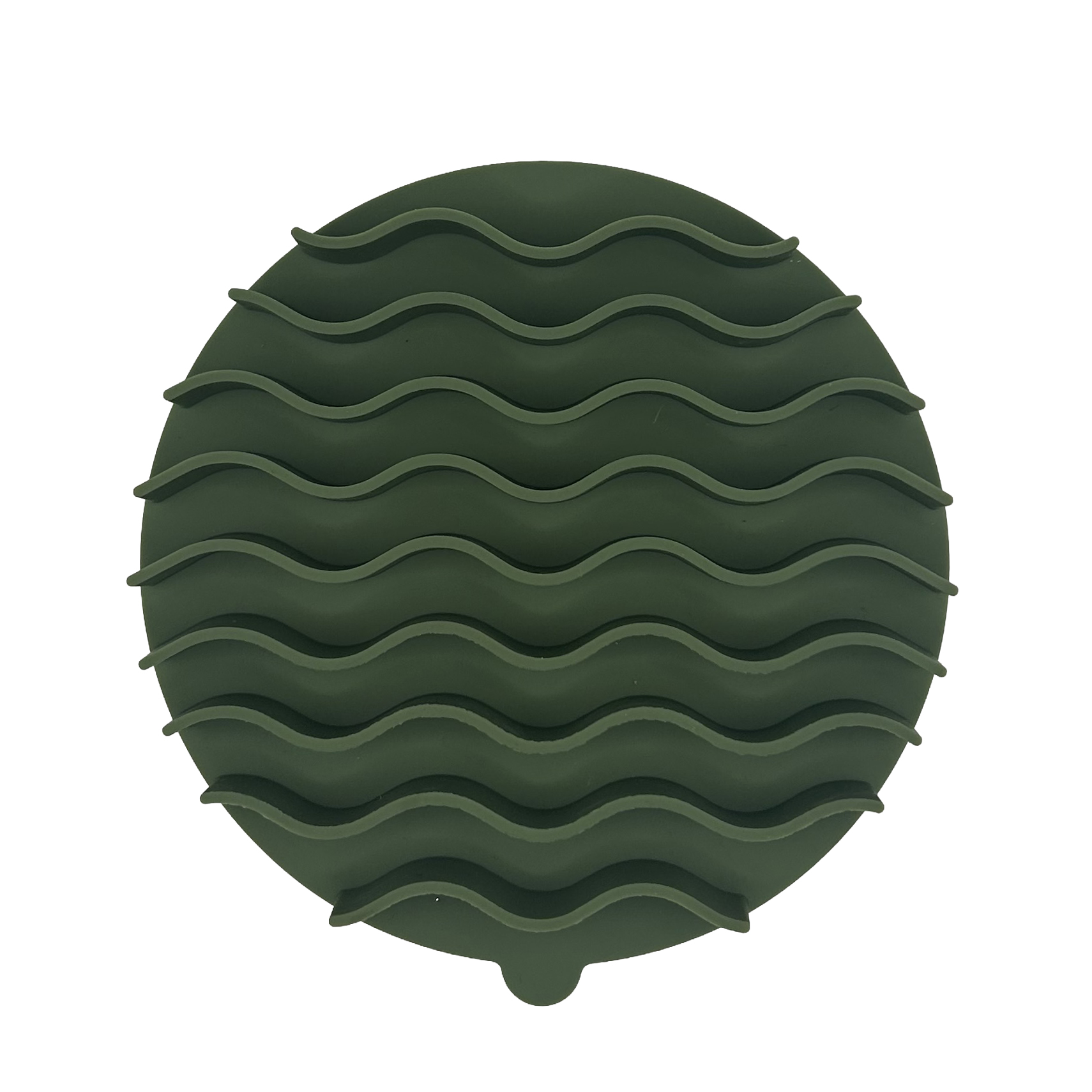 Waggin Tails Slow Feeder Insert Olive Wave 15cm