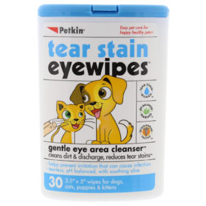 Petkin Tear Stain Eye Wipes 30pk