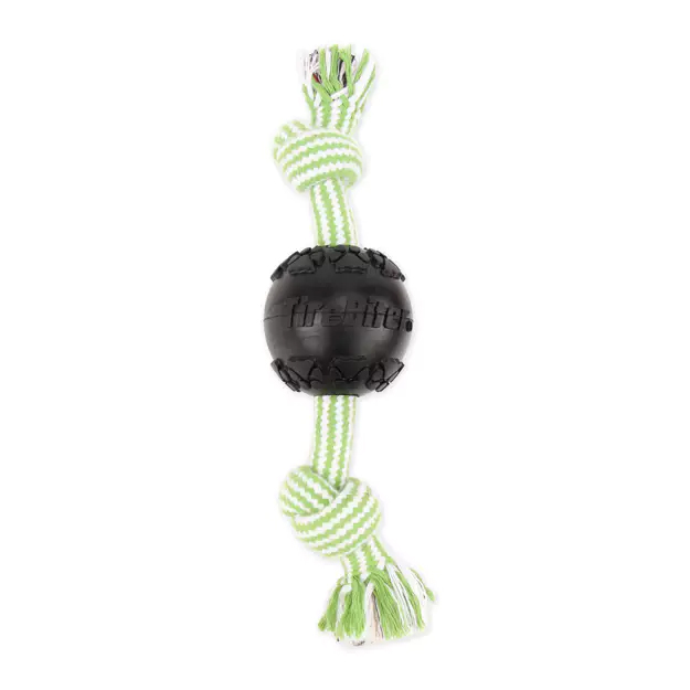 Mammoth TireBiter Treat Station Ball w/EXTRA 2 Knot Bone 36cm