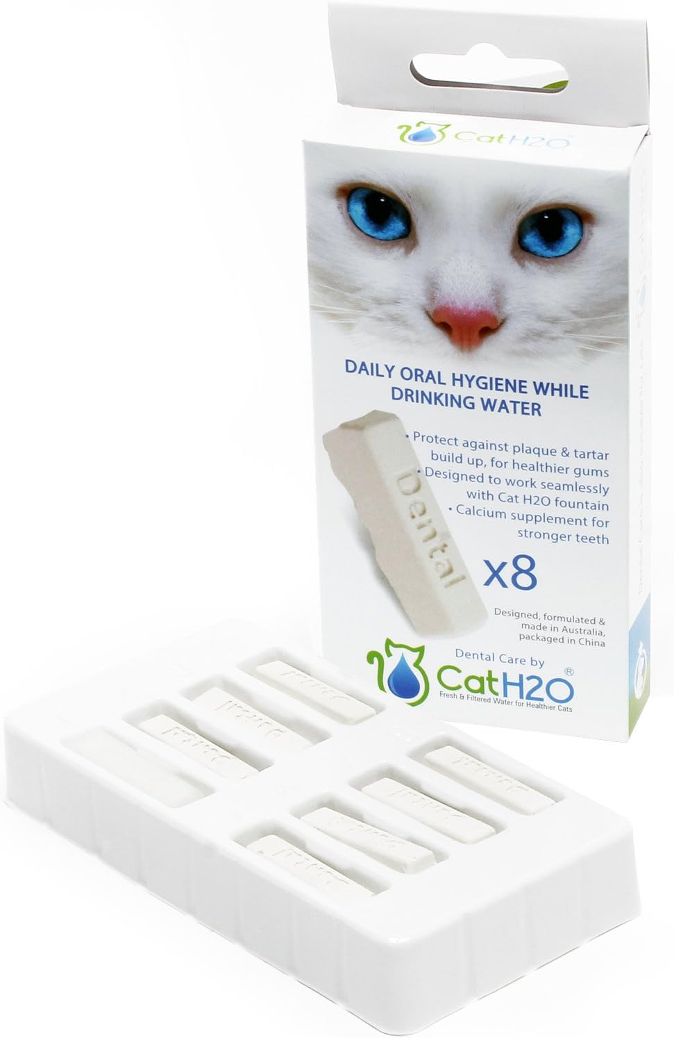 Cat H2O Cat/Dog H2O Dental Care Tablets 8pk