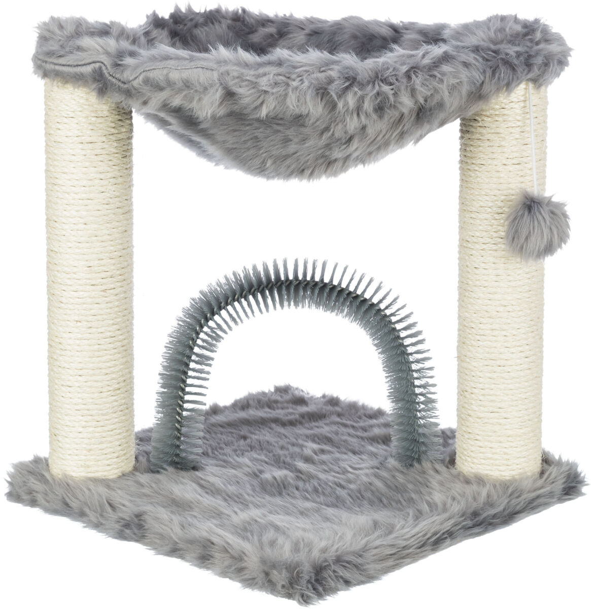Trixie Cat Tree Baza with Arch 50cm – Grey