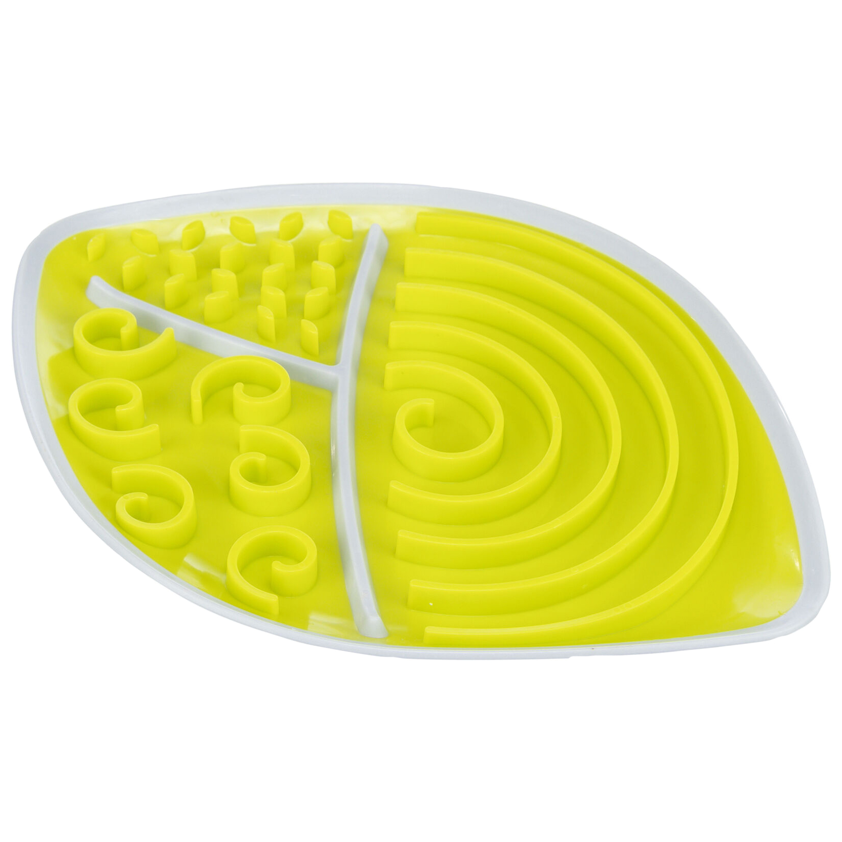 Trixie Lick ‘n’ Snack Plate Leaf 28x21cm