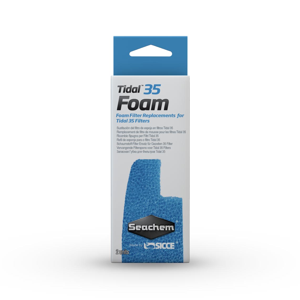 Seachem Tidal 35 Foam (2pack)