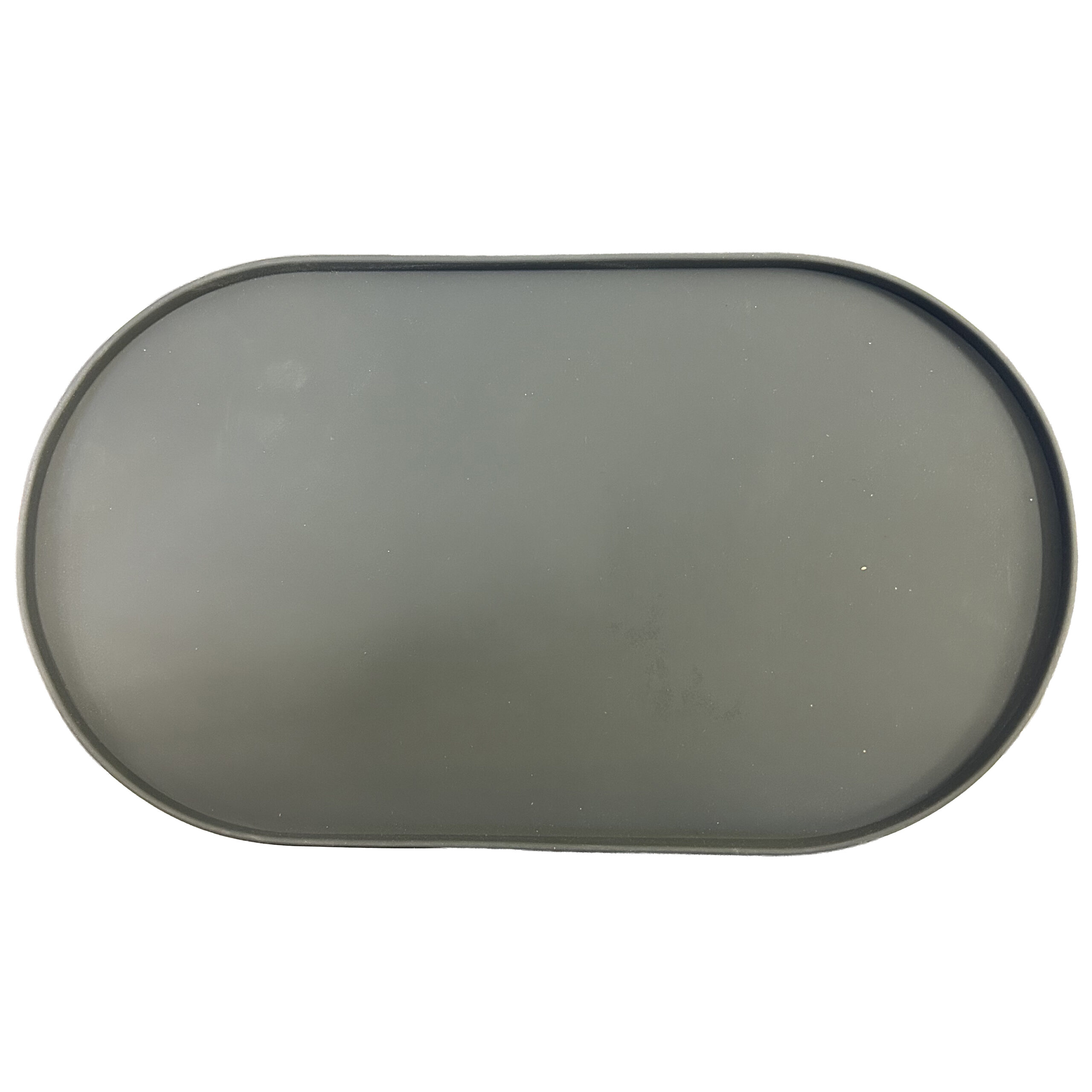 Waggin Tails Silicone Ellipse Mat Dark Grey 45x25cm
