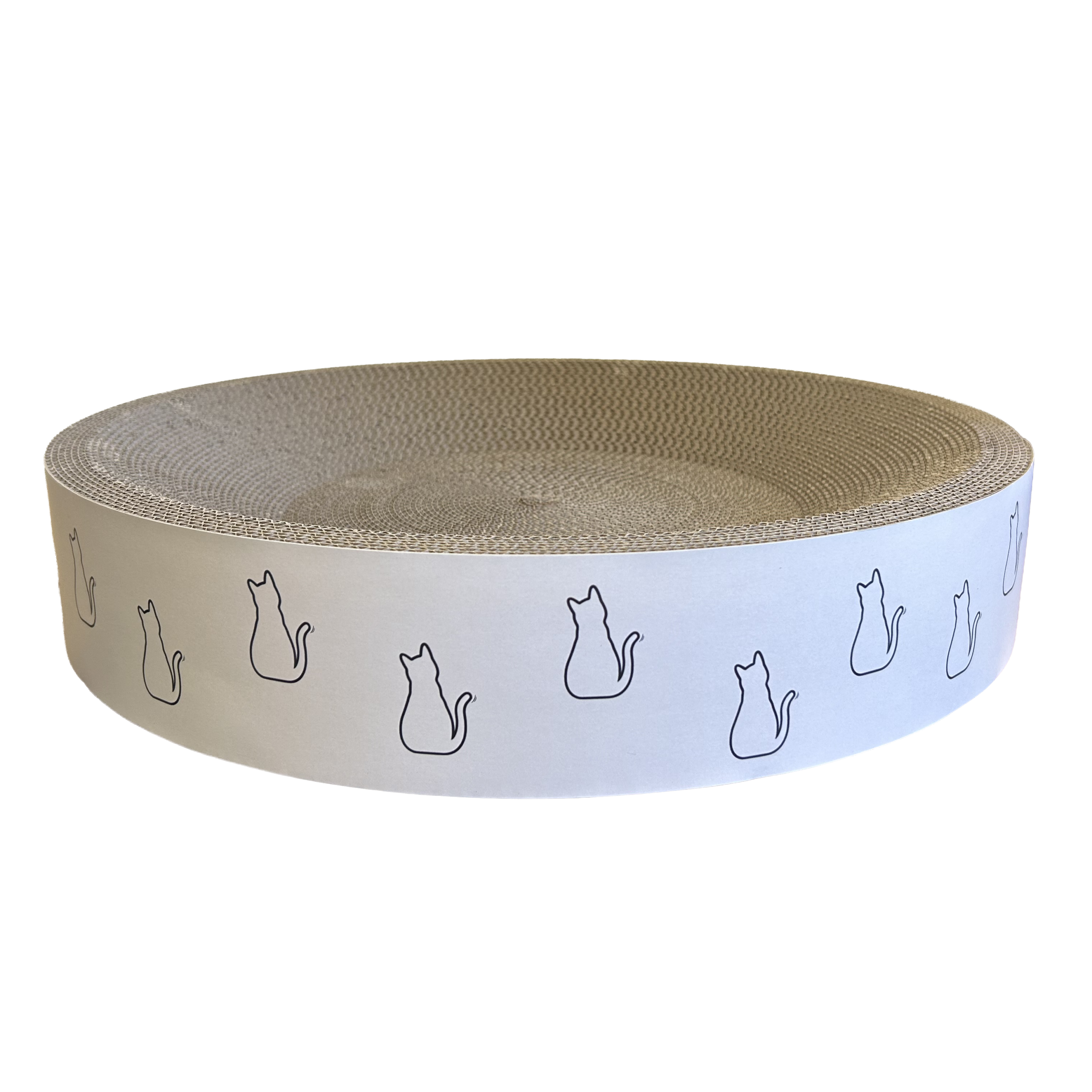 Waggin Tails Cardboard Scratcher Bed 45cm