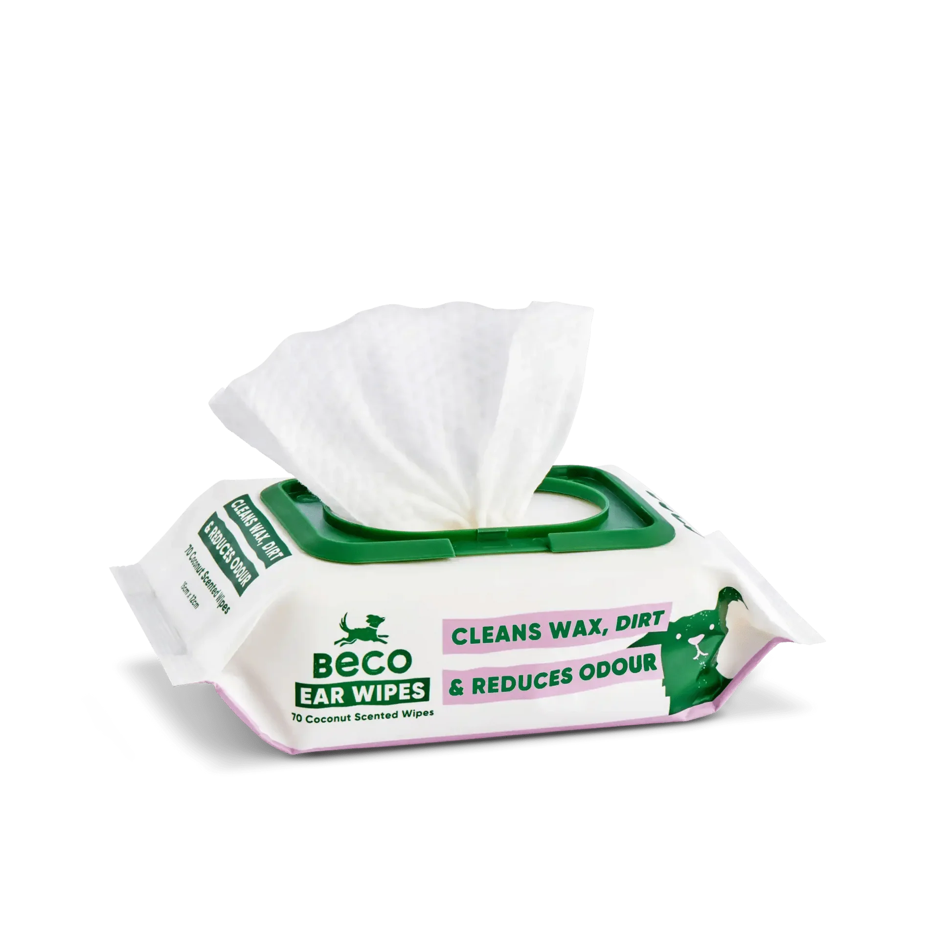 Beco Ear Wipes Coconut Scented – 70pk