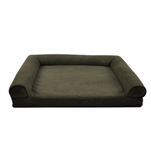 Brooklands Canvas Sofa Bed Green – 91x69cm