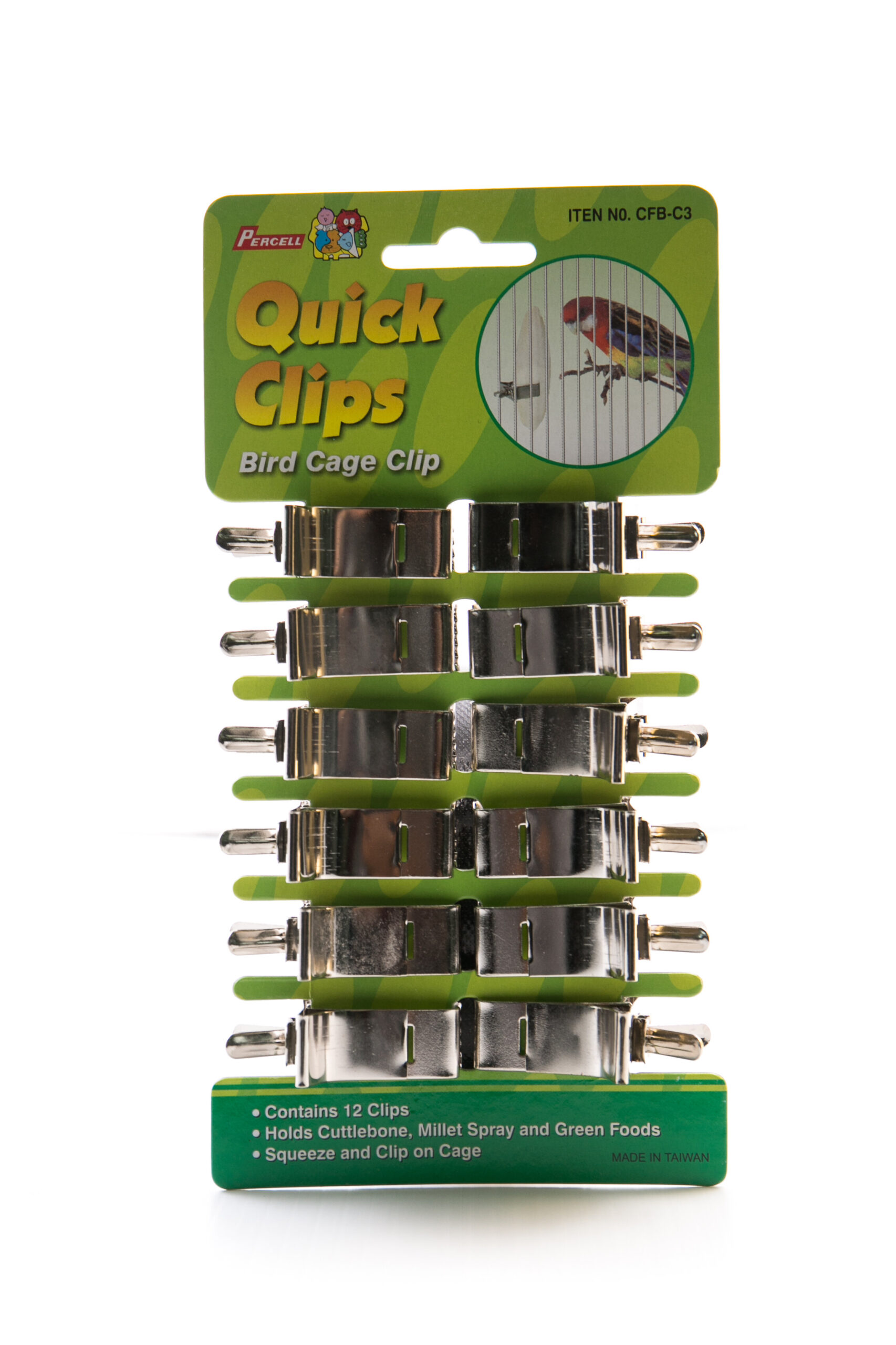 Percell Quickclip Cuttlefish Holder 12pk