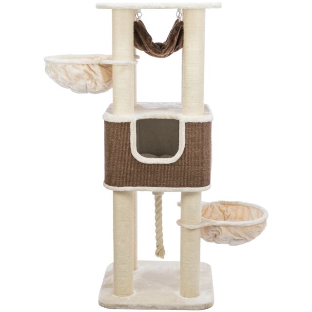 Trixie Cat Tree Humberto 174cm – Cream/Dark Brown