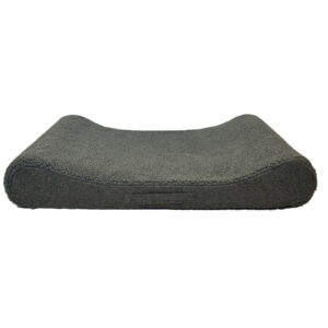 Brooklands Wave Bed Sherpa Grey – 85x55cm