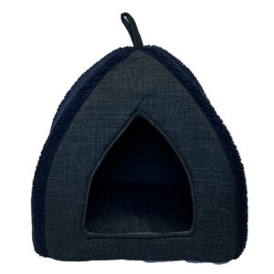 Brooklands Sherpa Cuddly Cave Navy