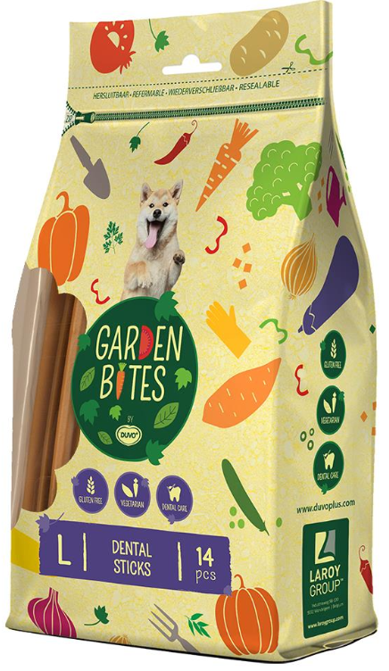 Garden Bites Dental Sticks lge pouch (14 pieces)