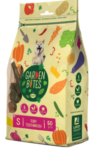 Garden Bites Toby Toothbrush Small Pouch 5Cm - 50Pcs Mixed Colors