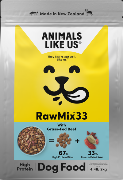 RawMix33 Beef Dog 2kg