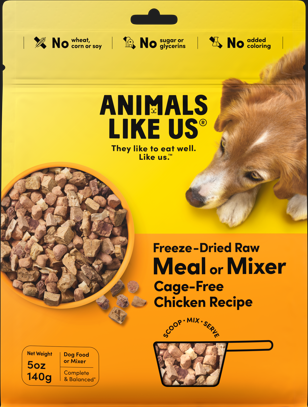 FreezeDry Meal/Mixer Chkn Dog 140g