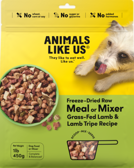FreezeDry Meal/Mixer Lamb Dog 450g