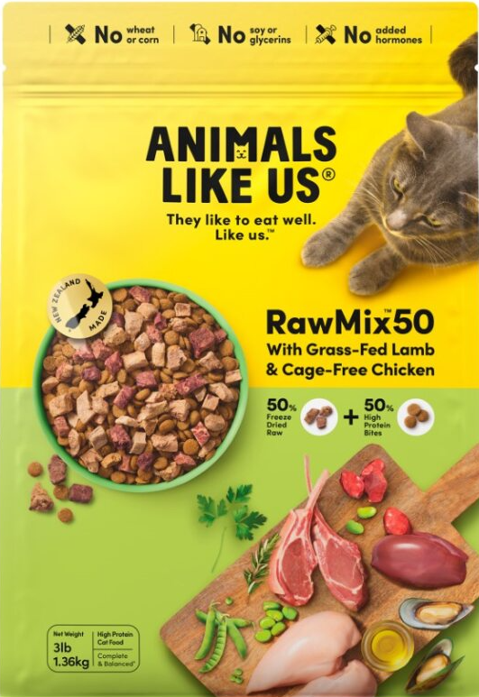 RawMix50 Cat Lamb/Chkn 1.36kg