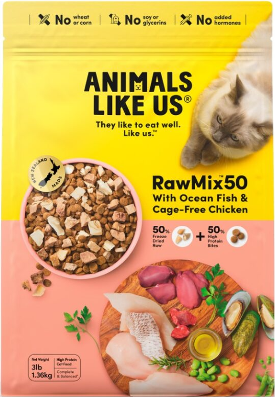 RawMix50 Cat Fish/Chicken 1.36kg