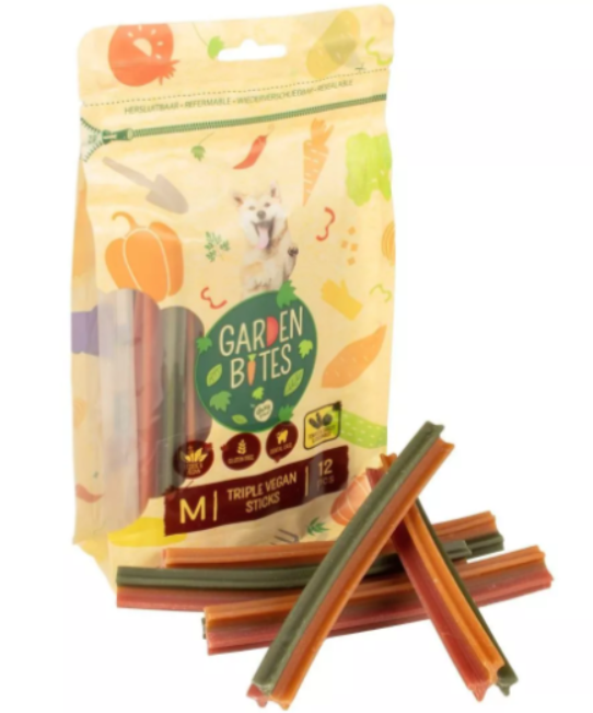 Garden Bites Triple Vegan Stick Medium pouch 2 pcs