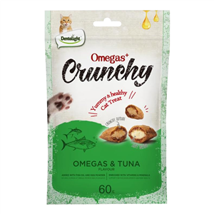 Dentalight Cat Treat Omegas And Tuna Flavour 60g
