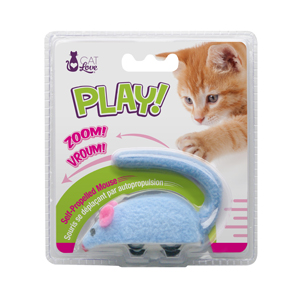 Cat Love Play Speedy Mouse Blue