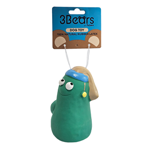 3Bears Latex Q Brothers 9.5cm Light Blue/ Green
