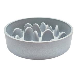 3Bears Sporo Slow Feeder Bowl 1430ml 21cm Grey