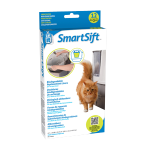 Catit Smartsift Replacement Bio Liner for Cat Pan 12pk