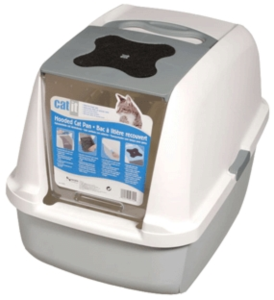 Catit Airsift Hooded Litter Pan Grey